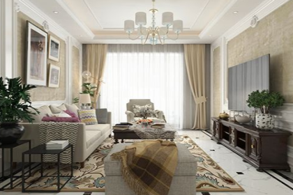 欧式客厅地毯如何搭配,怎样配合出可爱的家