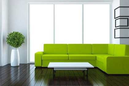 客厅用绿色沙发搭配好吗，客厅沙发摆放禁忌