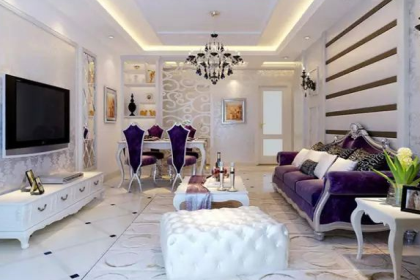 法式风格真丝壁画典雅高贵，打扮不同的家