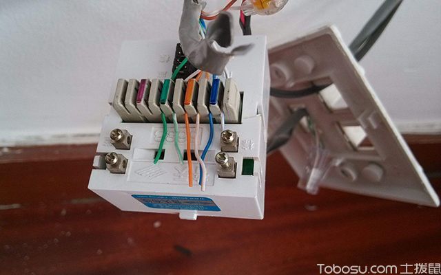 網線插座接法說明