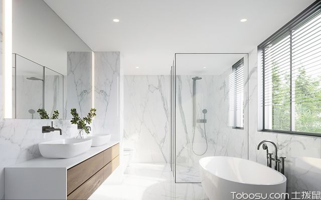 衛生間鋼化玻璃淋浴房尺寸